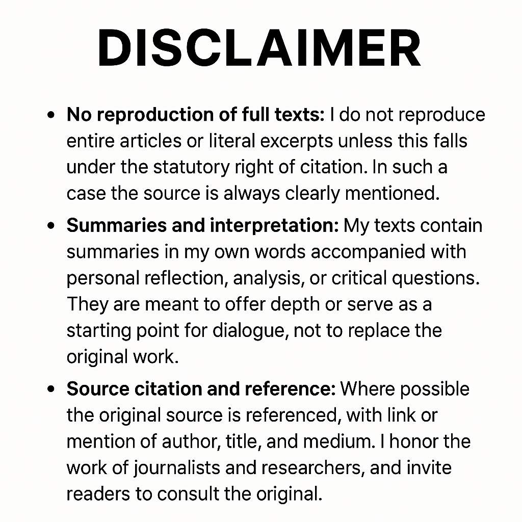 132 Copyrights en disclaimer