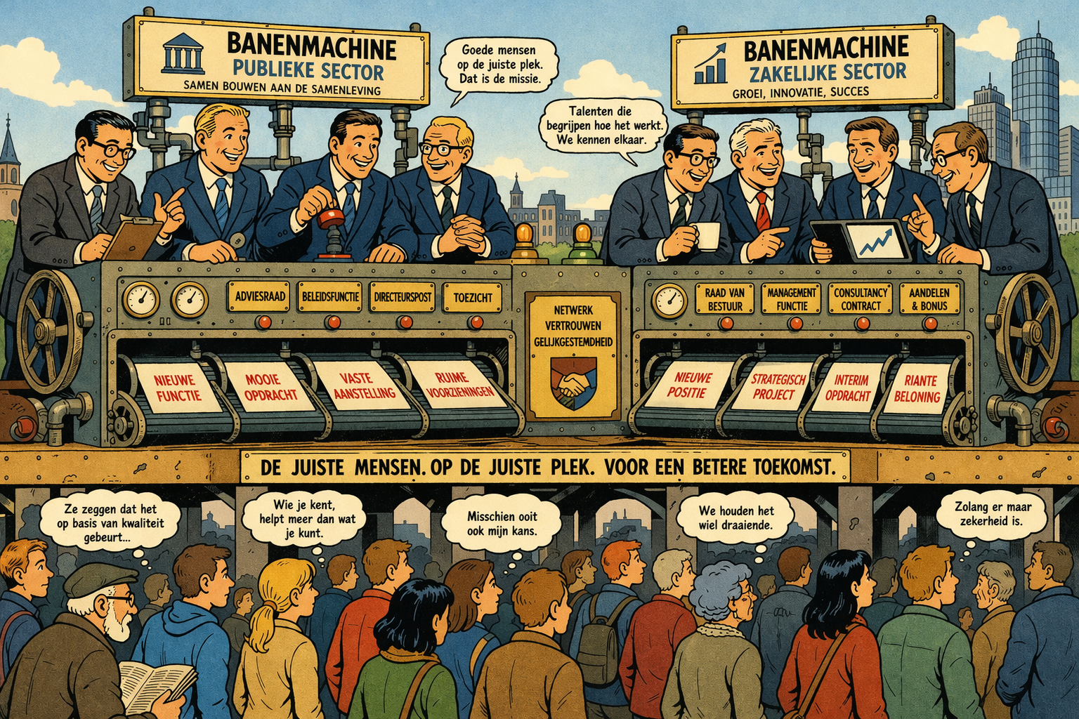 651 Twee banenmachines en de frustratie vanaf de zijlijn: een rationeel stabiel systeem