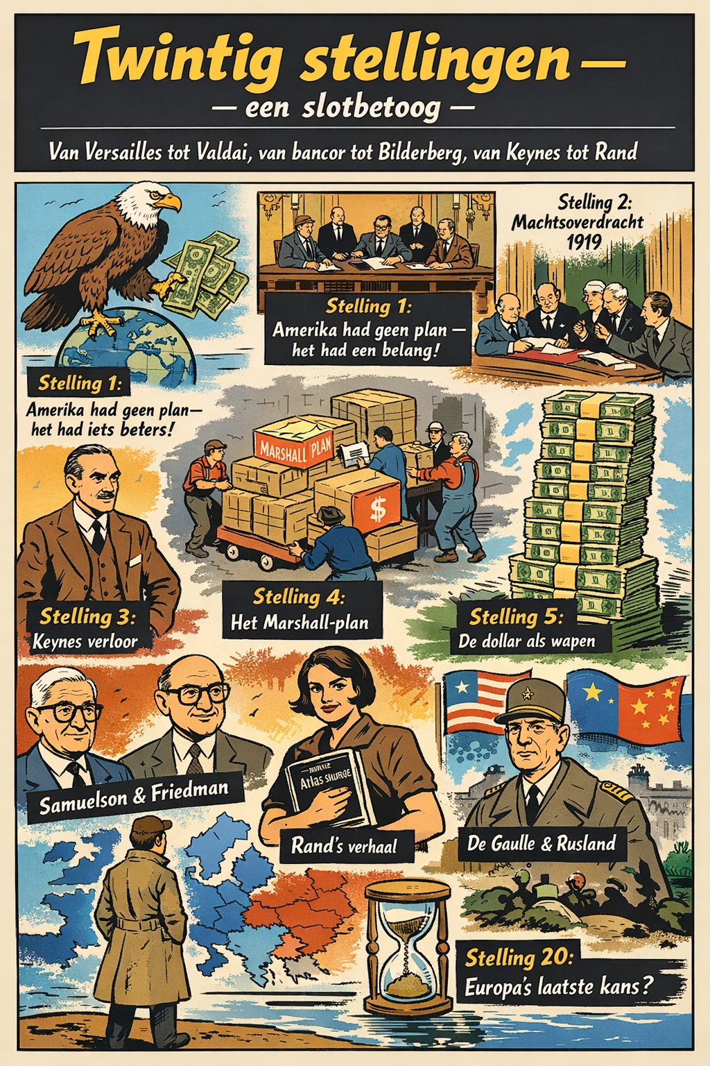 663 De Amerika-Uden wandeling in 24 stellingen